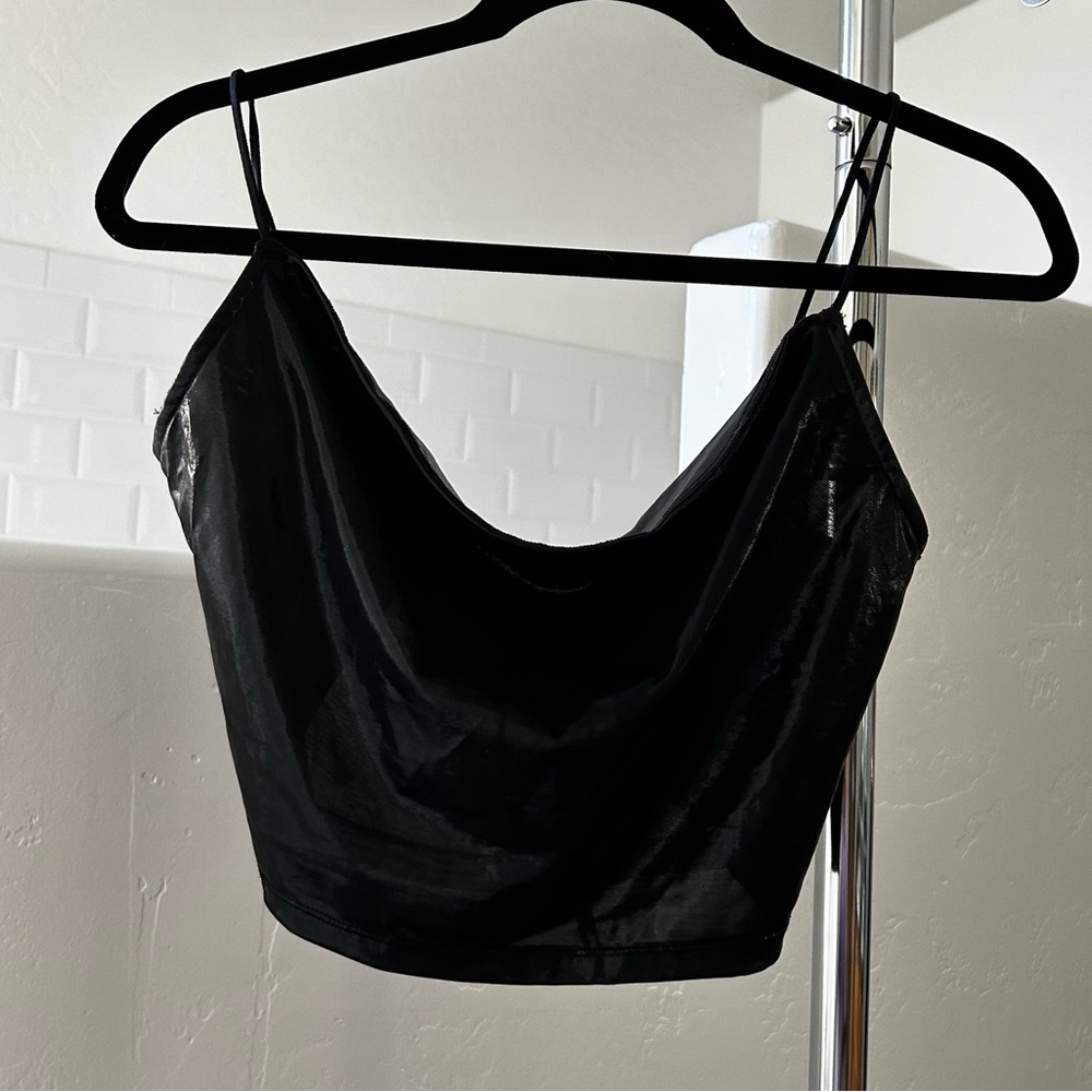 Revolve POSTER GIRL brand black top - Size Small - Picture 1 of 10